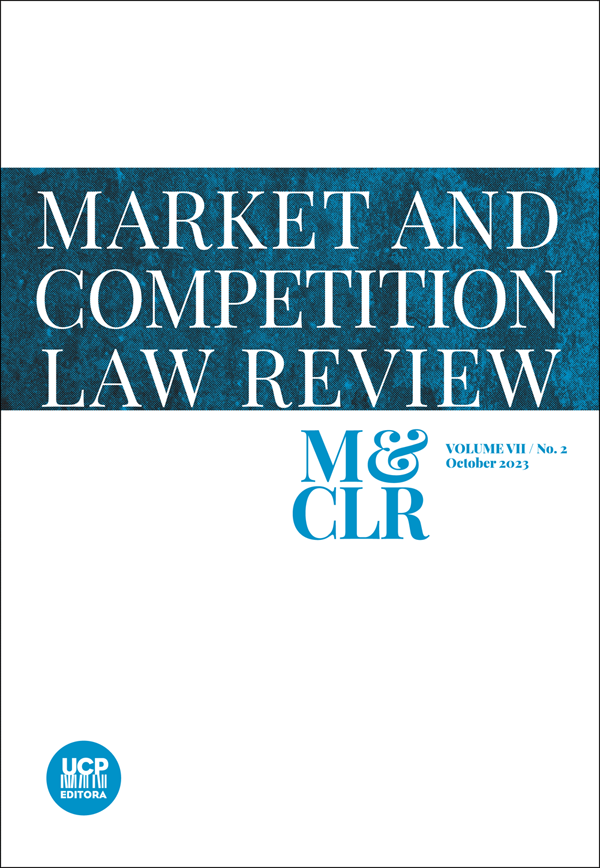 MARKET AND COMPETITION LAW REVIEW v.7 n. 2 (2023)
