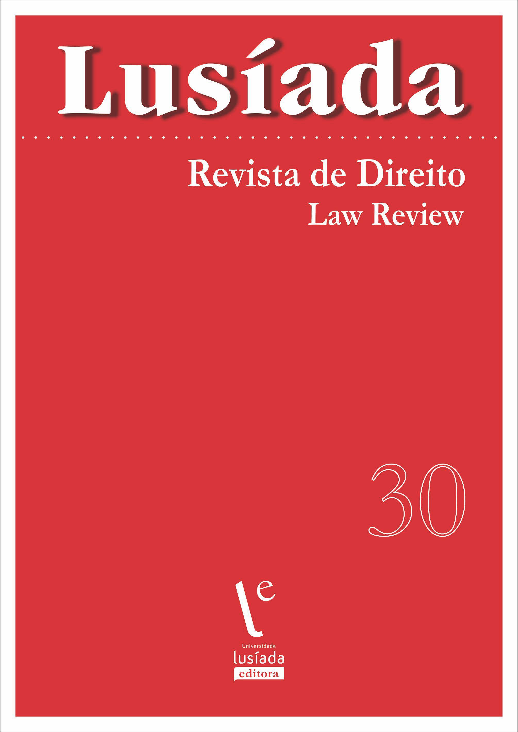 Lusíada. Direito, n.º 30 (2023) - Universidade Lusíada Editora